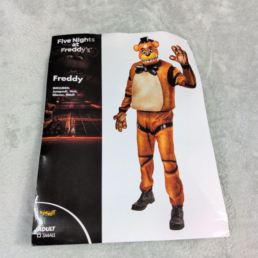 Rubie's Five Nights at Freddy's Freddy Fazbear Adult Costume Small FNAF 1001563S